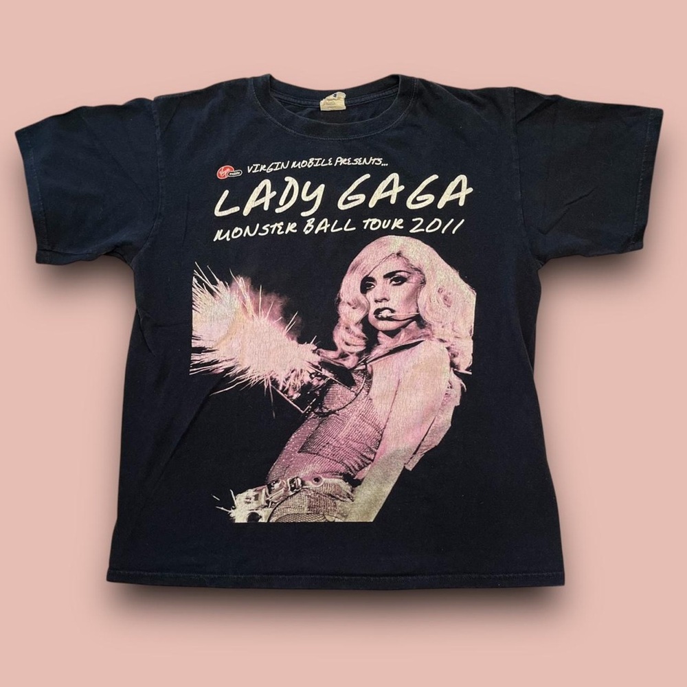 2011 Lady Gaga Monster Ball Tour Tshirt Size Medium Concert Authentic